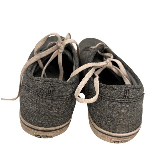 Vans Women’s Grey Old Skool Low Top Lace Up Sneakers Size 8 - Picture 4 of 7